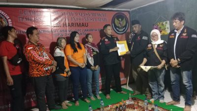 Ketua DPW DKI LSM HARIMAU Lantik Pengurus DPC HARIMAU Jakarta Selatan Sekaligus Penutupan Pengajian Rutin Bulanan