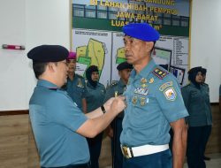 Komandan Lanal Bandung Kukuhkan Jabatan Dandenpom Lanal Bandung