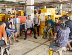 Kegiatan Bintibmas Binmas Polsek Kawasan Muara Baru, Cegah Gangguan Kamtibmas