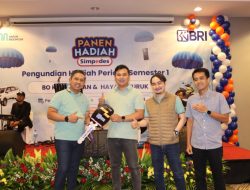 Management BRI BO Kemayoran Jakarta pusat Melaksanakan Undian Panen Hadiah Simpedes Periode Satu