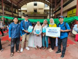 Musibah Kebakaran Di Kemayoran Jalan Gempol Kebon Kosong Dapat Bantuan Dari Bank BRI