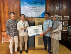 PT BRI Branch Office Pamulang  Menyerahkan CSR Berupa Alat Sound System Melalui Yayasan Karya Mandiri Putra