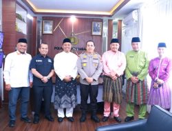 Sehari  setelah dilantik Wakil Walikota Pekanbaru, Markarius Anwar Jalin Silaturahmi dan Sinergi Bersama Polresta Pekanbaru