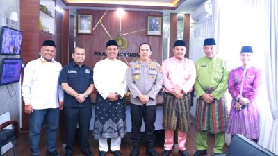 Sehari  setelah dilantik Wakil Walikota Pekanbaru, Markarius Anwar Jalin Silaturahmi dan Sinergi Bersama Polresta Pekanbaru