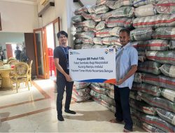 PT BRI Branch Office Cempaka Mas Menyerahkan CSR Berupa Sembako Melalui Yayasan Tunas Muda Nusantara Bangsa