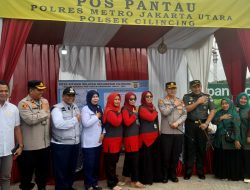 Kapolres Metro Jakarta Utara Tinjau Pos Pantau Ramadhan untuk Jaga Keamanan di Bulan Suci