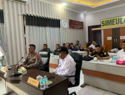Panen Raya Jagung Serentak Tahap l Digelar, Lanal Simeulue Turut Hadir Secara Vicon