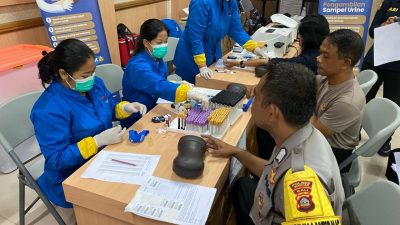 Pemeriksaan Kesehatan Berkala di Polres Gianyar, Upaya Jaga Kesehatan Personel