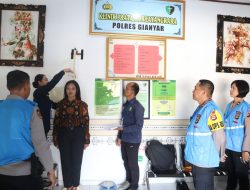 Kapolres Gianyar Cek Posko Penerima Polri 2025 di Polres Gianyar