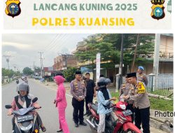 Polres Kuansing Bagikan Takjil Gratis Dalam Rangka Ops Tertib Ramadhan LK 2025