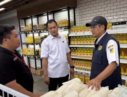 Pantau Harga dan Ketersediaan Bahan Pokok, Satgas Pangan Polda Sulteng Sidak Pasar Tradisional dan Retail Modern