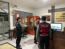 Patroli Kota Presisi Sambangi Kantor Lapas Gianyar, Ciptakan Situasi Aman dan Kondusif