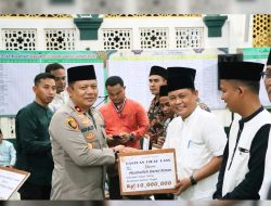 Polres Kuansing Hadiri Safari Ramadhan Tingkat Kabupaten Kuansing Dalam Rangka Operasi Tertib Ramadhan LK 2025