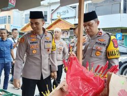 Pengamanan dan Ibadah Sholat Isya, Tarawih, dan Witir Polsek Kuantan Tengah Dalam Ops Tertib Ramadhan 2025