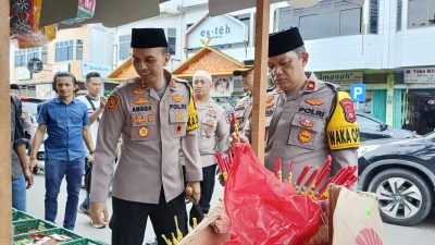 Pengamanan dan Ibadah Sholat Isya, Tarawih, dan Witir Polsek Kuantan Tengah Dalam Ops Tertib Ramadhan 2025