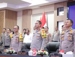 Hari Raya Idul Fitri 1446 H Tahun 2025. Polda Bali melaksanakan Rapat Koordinasi Lintas Sektoral. 