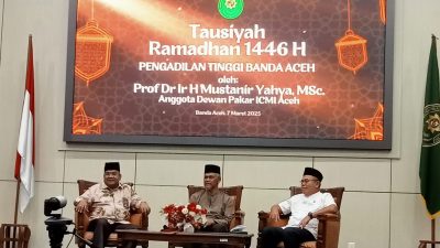 PT Banda Aceh adakan Tausiyah Ramadhan hadirkan Dewan Pakar ICMI Aceh