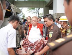 Penahanan Tersangka Dugaan Korupsi Pengadaan Tanah Jalan Tol Betung – Tempino Jambi