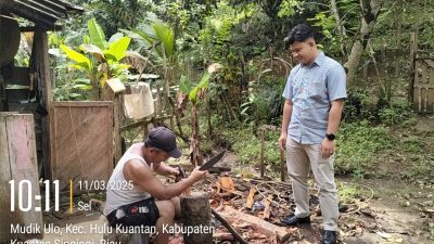 Polsek Hulu Kuantan Sambangi dan Silaturahmi Warga Dalam Rangka Ops Tertib Ramadhan LK 2025