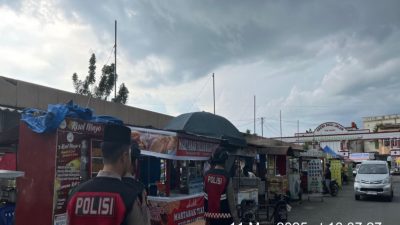 Sat Samapta Polres Kuansing Patroli Pengamanan Pasar Ramadhan dan Penertiban Balap Liar Pada Ops Tertib Ramadhan LK 2025