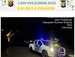 Sat Lantas Polres Kuansing Patroli Tempat Keramaian Antisipasi Balap Liar, C3, dan Asmara Subuh Dalam Ops Tertib Ramadhan 2025