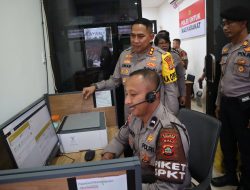 Kapolres Gianyar Pastikan Posko 110 Siaga Penuh Sambut Mudik Lebaran