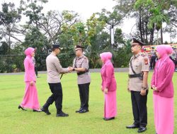 Kapolres Kuansing Pimpin Serah Terima Jabatan Kapolsek Cerenti