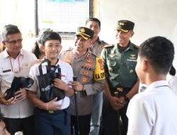 Kapolres Gianyar Hadiri Pelaksanaan Program Makan Bergizi Gratis di Kecamatan Sukawati