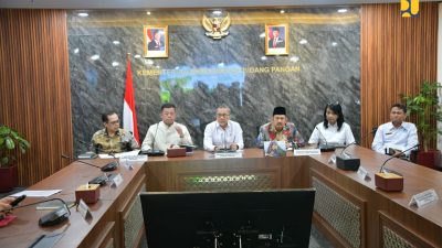 Rakor dengan Menko Pangan, Kementerian PU Usul Revisi Perpres Pengendalian Alih Fungsi Lahan Sawah Jaga Keberlanjutan Daerah Irigasi