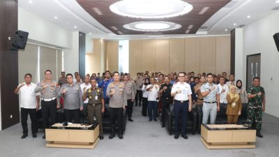 Polres Metro Tangerang Kota Bahas Pengamanan Lebaran 2025, Kapolres Pastikan Seluruh Unsur Terkait Terlibat