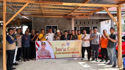 Melalui Jumat Curhat, Polres Kuansing Sampaikan Kamtibmas dan Dengarkan Keluhan Masyarakat