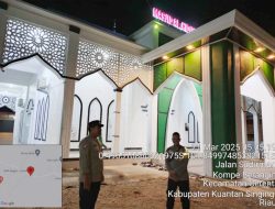 Polsek Cerenti Laksanakan Patroli dan Pengamanan Sholat Subuh di Masjid Hidayah