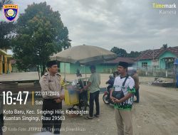 Polsek Singingi Hilir Patroli KRYD Jelang Operasi Ketupat Lancang Kuning 2025