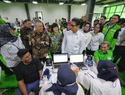 Menhub Dudy Dukung Kemenkes Lakukan Cek Kesehatan Gratis kepada Pengemudi Transportasi Online