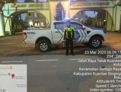 Sat Lantas Polres Kuansing Patroli Subuh Antisipasi Balap Liar dalam Rangka KRYD Jelang Operasi Ketupat LK 2025