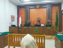 Tim Bidkum Polda Riau dan Sikum Polres Kuansing Hadiri Sidang Gugatan Praperadilan Aldiko Putra 