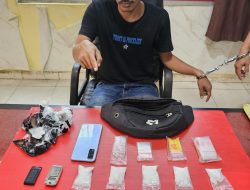 Tim Mata Elang Sat Res Narkoba Polres Kuansing Ungkap Dua Kasus Narkotika di Desa Padang Tanggung