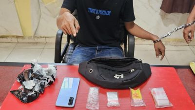Tim Mata Elang Sat Res Narkoba Polres Kuansing Ungkap Dua Kasus Narkotika di Desa Padang Tanggung