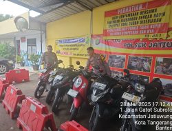 Polres Metro Tangerang Kota Terima Titipan Kendaraan untuk Mudik Lebaran