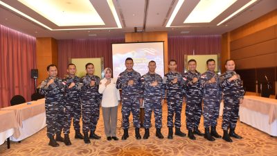 Persiapkan Estafet Kepimpinan Baru, Komandan Lanal Dumai Bacakan Memorandum