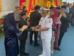 Danlanal Bintan Hadiri Rapat Paripurna DPRD Kabupaten Bintan