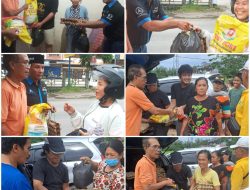 PABORAS Kota  Pekanbaru Salurkan Bantuan Sembako untuk Anggota Terkena dampak Banjir