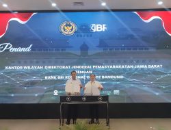 BRI dan Kementrian Imipas Jabar Tandatangani MoU Layanan Kerjasama Sistem Keuangan