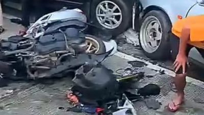 Kecelakaan Maut Di Depan Pasar Caringin Maseng Bogor