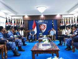 Pangkoops Udara II Terima Kunjungan Irjen Pol Dr.(c). Yudhiawan dan Bupati Gowa ke-10