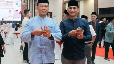 Kaskoops Udara II Hadiri Acara Buka Puasa Bersama Kapolda Sulsel Irjen Pol Rusdi Hartono dan Irjen Pol Yudhiawan