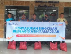 BRI BO Tangerang Ahmad Yani Salurkan Bingkisan Berbagi Berkah Ramadhan untuk Pekerja Dasar
