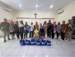 BRI Regional Office Jakarta 1 Gelar Program Berbagi Kasih ke Panti Werdha