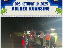 Sat Lantas Polres Kuansing Gelar Patroli di Objek Wisata dan Pusat Keramaian Dalam Rangka Ops Ketupat Lancang Kuning 2025