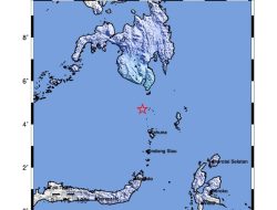 Gempa Bumi Tektonik M5,0 di Laut Sulawesi, Kepulauan Sangihe Sulawesi Utara, Tidak Berpotensi Tsunami